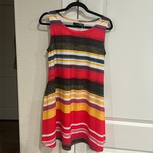 Zesica Multi-Colored Dress Size M - Short - Has Pockets